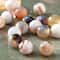 12 Pack: Fire Agate Faceted Round Beads, 10mm by Bead Landing™